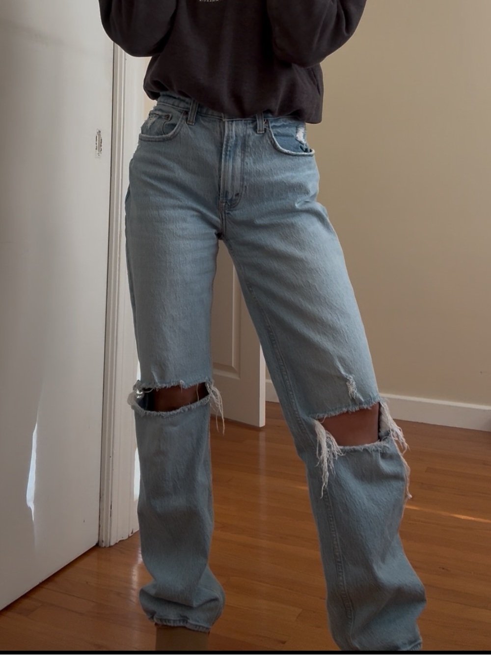 Abercrombie & Fitch The ‘90s Relaxed Jean High Rise Curve Love Size 2